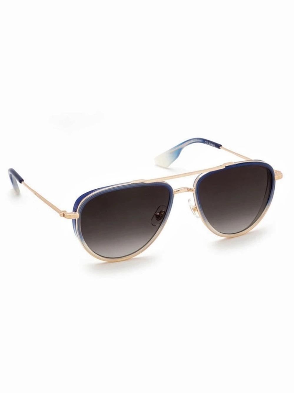KREWE Blue & Gold Sunglasses Like New